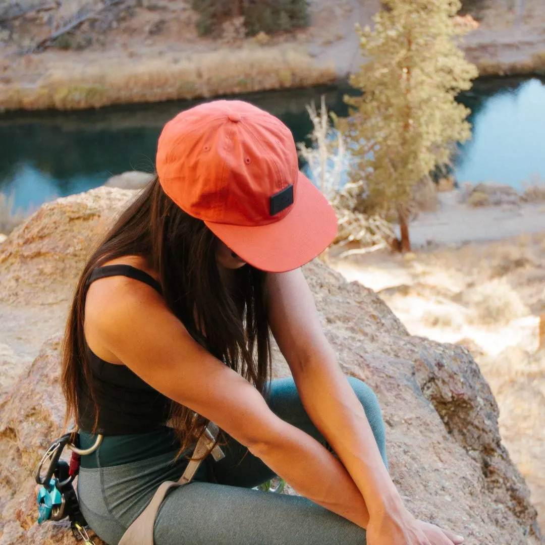COHO Six Panel Hat, Kodra Nylon 6 Panel Cap with Snap Closure