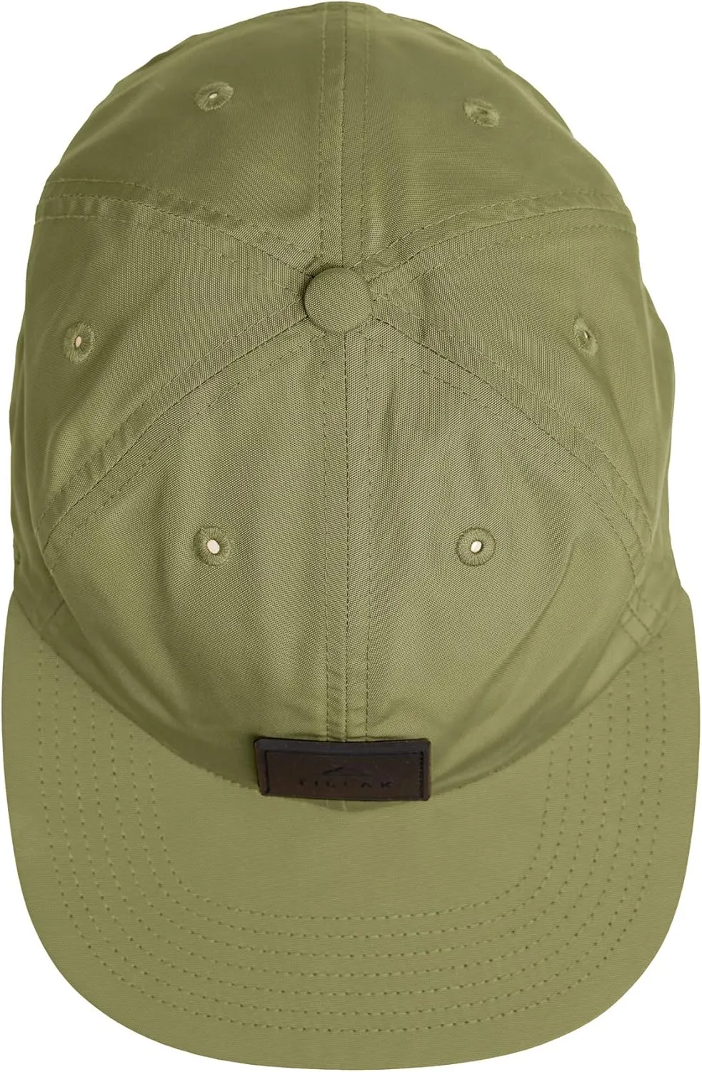 COHO Six Panel Hat, Kodra Nylon 6 Panel Cap with Snap Closure