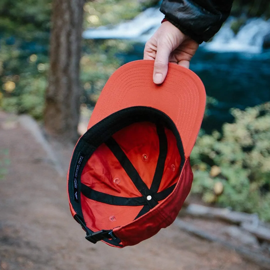 COHO Six Panel Hat, Kodra Nylon 6 Panel Cap with Snap Closure