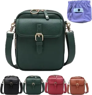 Collaboraten1 Crossbody Leather Bag, Urvashi Crossbody Leather Bags, Tojoyride Bag For Women, Anti Theft Shoulder Bags