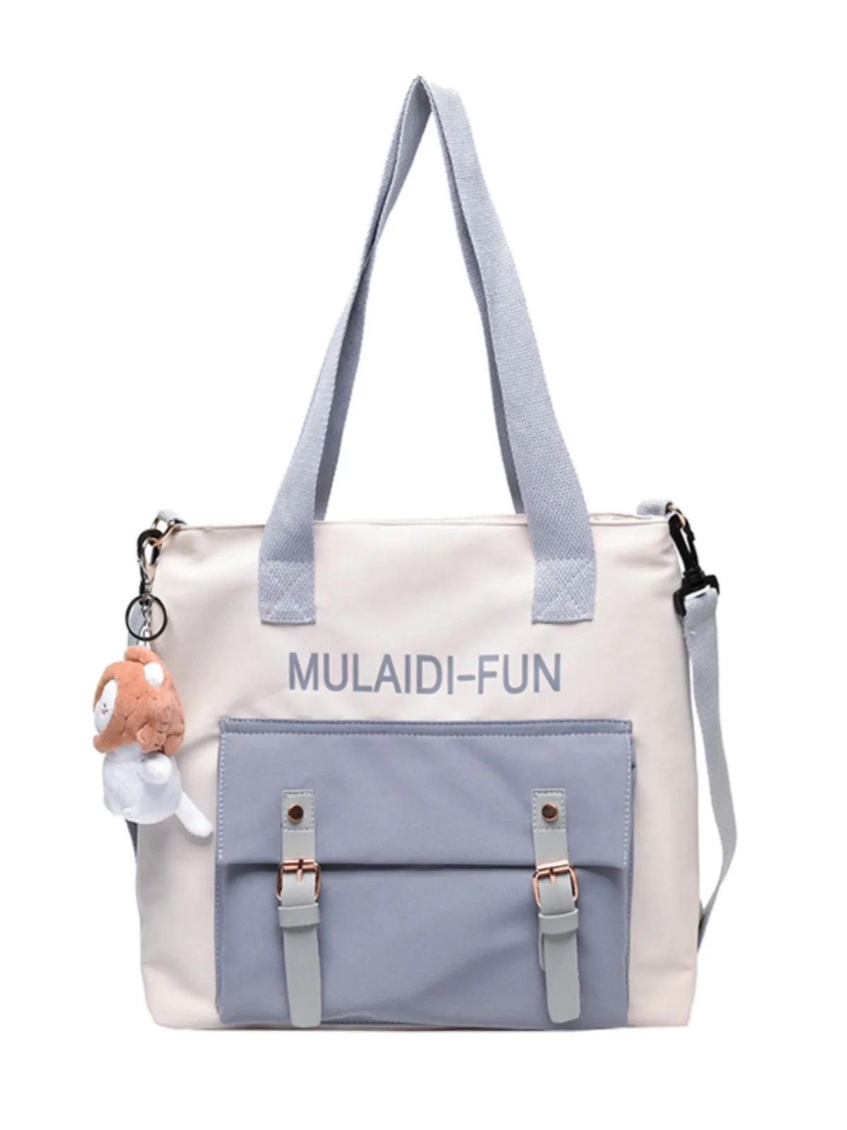 College Student Class Work Clothing Tutorial Handbag Canvas Bag