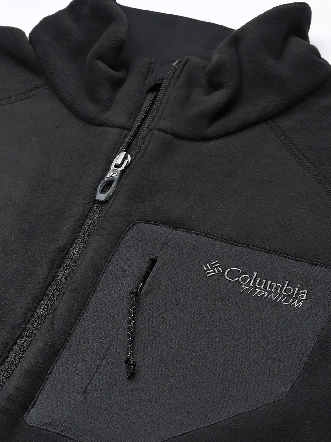 Columbia Men Black Titan Pass 2.0 II Fleece Jacket