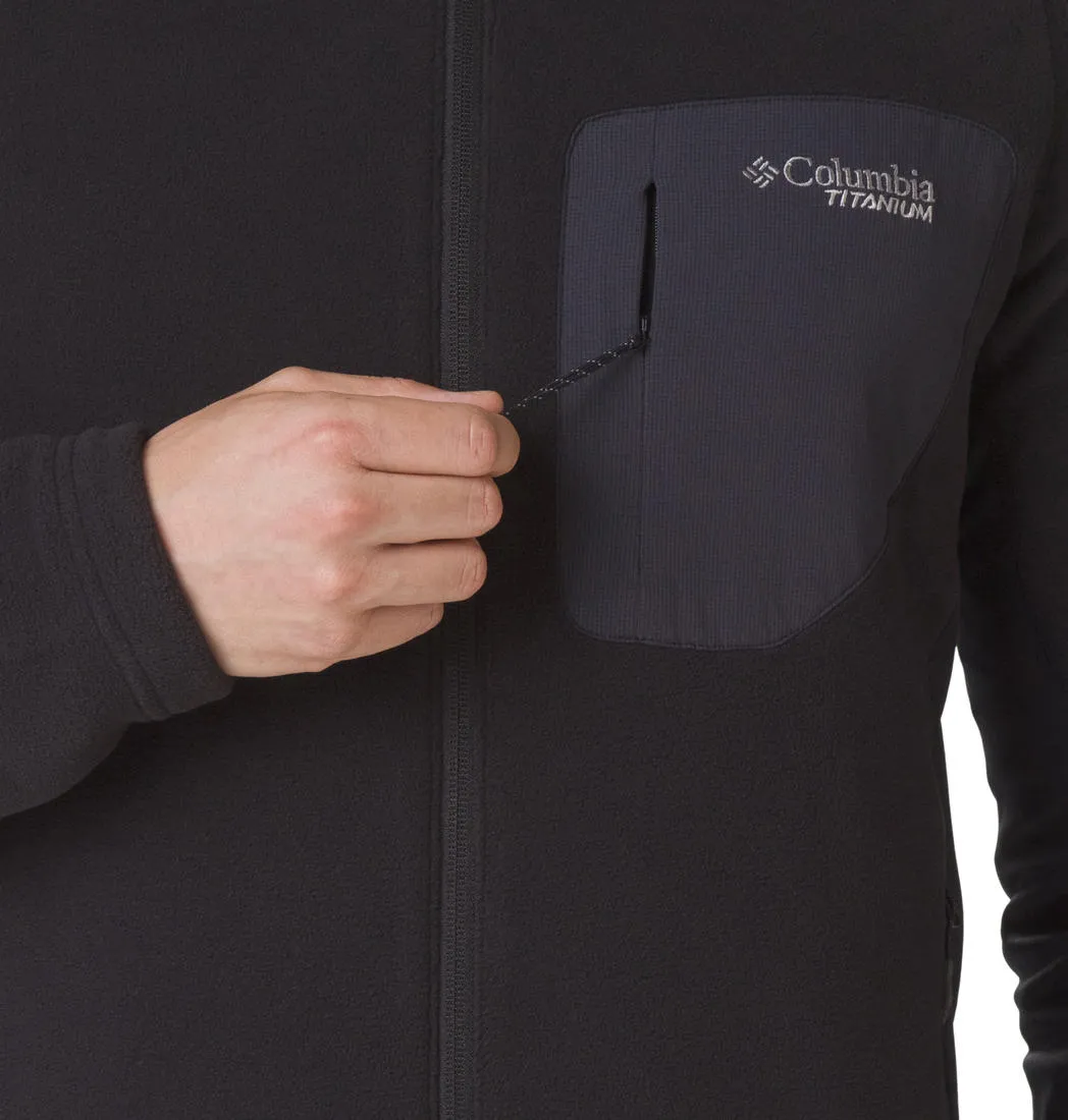 Columbia Men Black Titan Pass 2.0 II Fleece Jacket