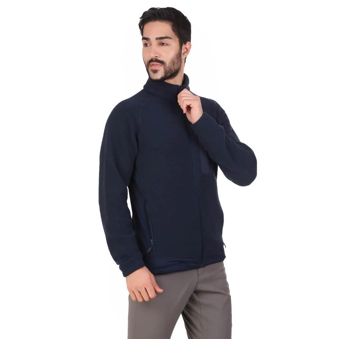 Columbia Men Navy Blue Titan Pass 2.0 II Fleece Jacket