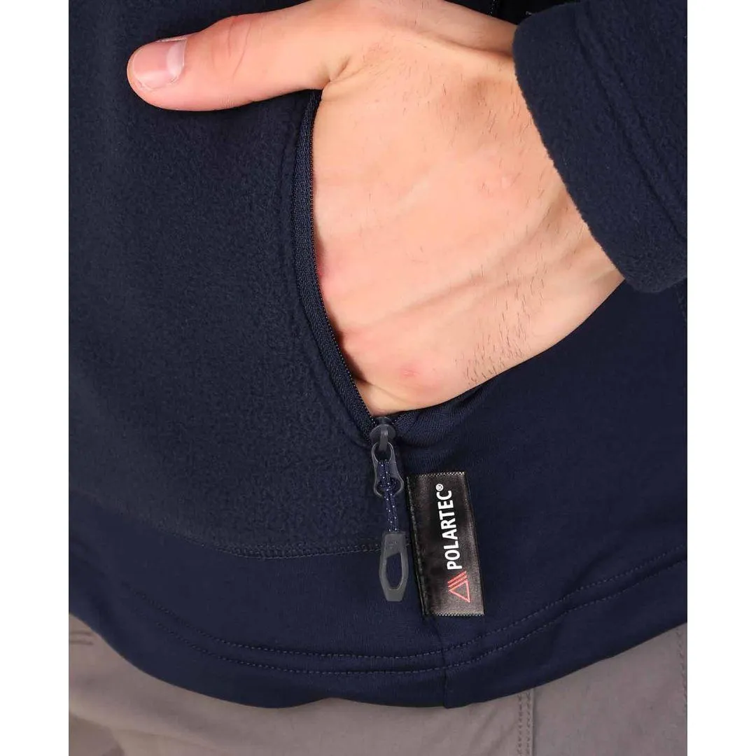 Columbia Men Navy Blue Titan Pass 2.0 II Fleece Jacket