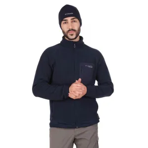 Columbia Men Navy Blue Titan Pass 2.0 II Fleece Jacket