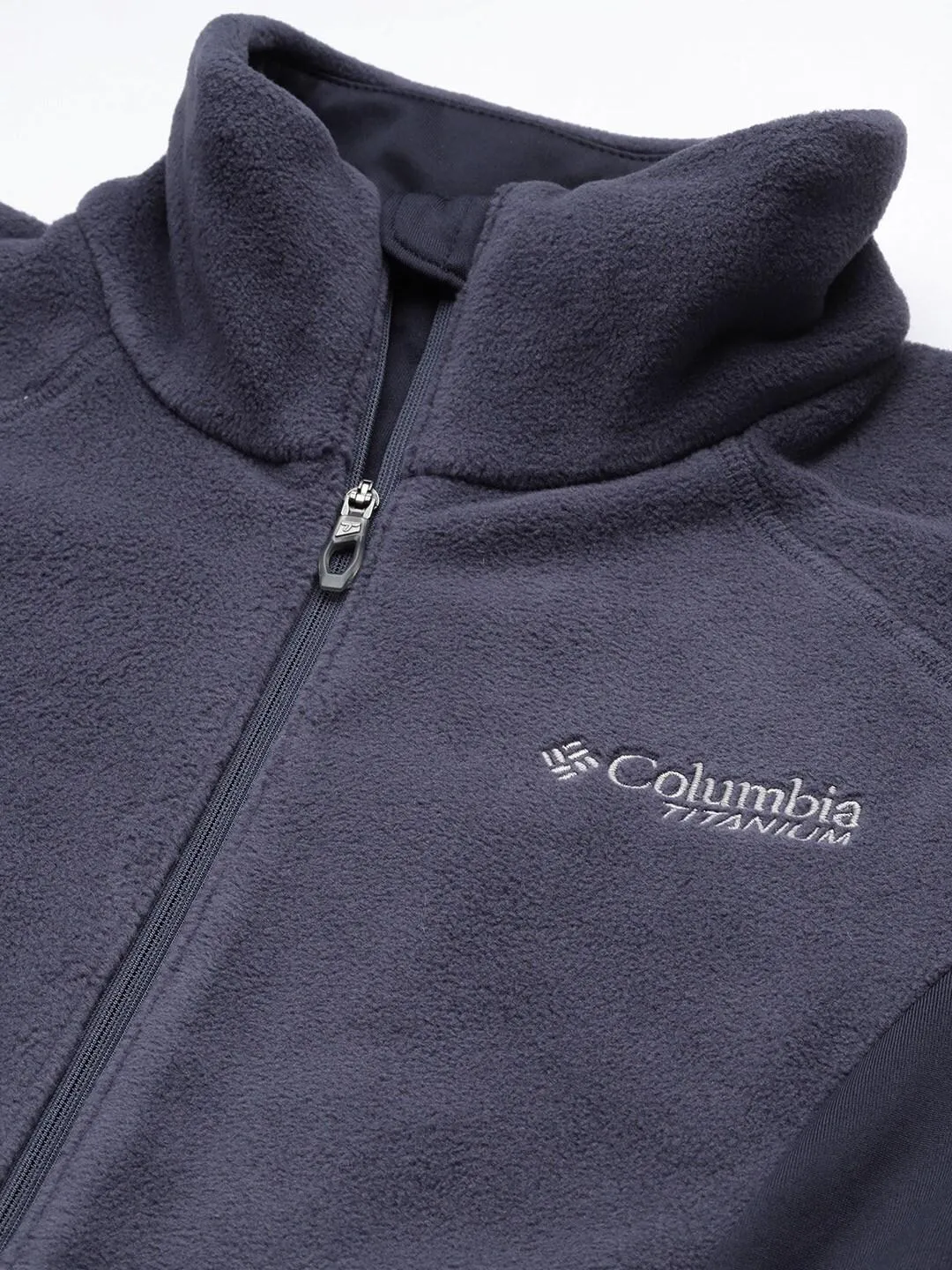 Columbia Women Navy Blue Titan Pass 2.0 II Fleece Jacket
