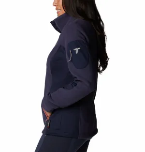 Columbia Women Navy Blue Titan Pass 2.0 II Fleece Jacket
