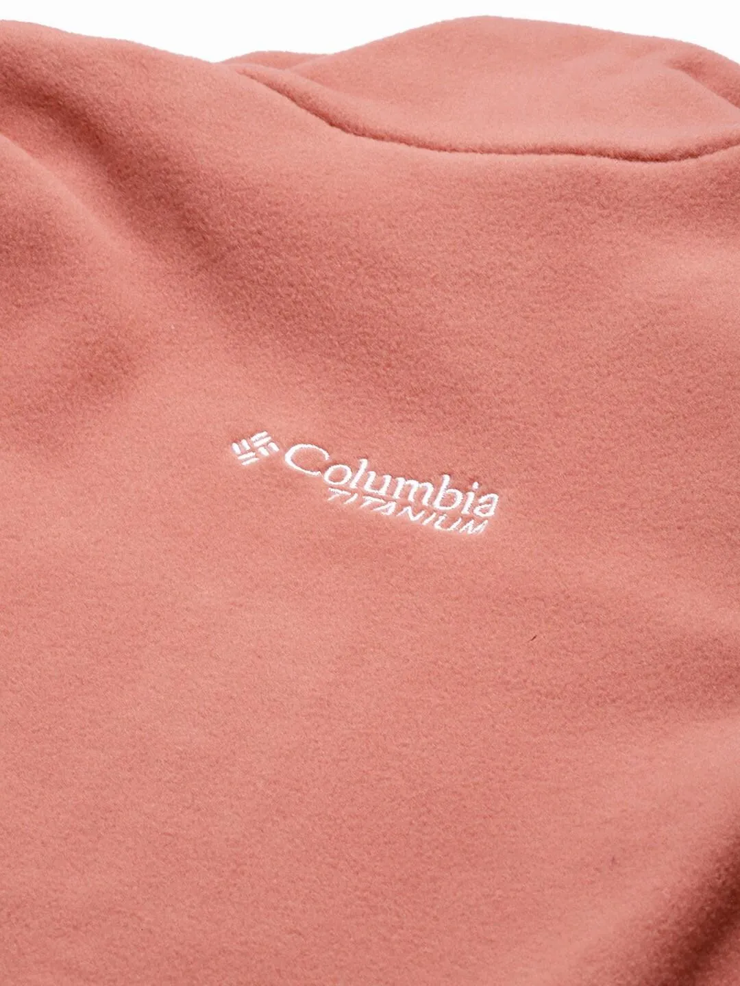 Columbia Women Red Titan Pass 2.0 II Fleece Jacket