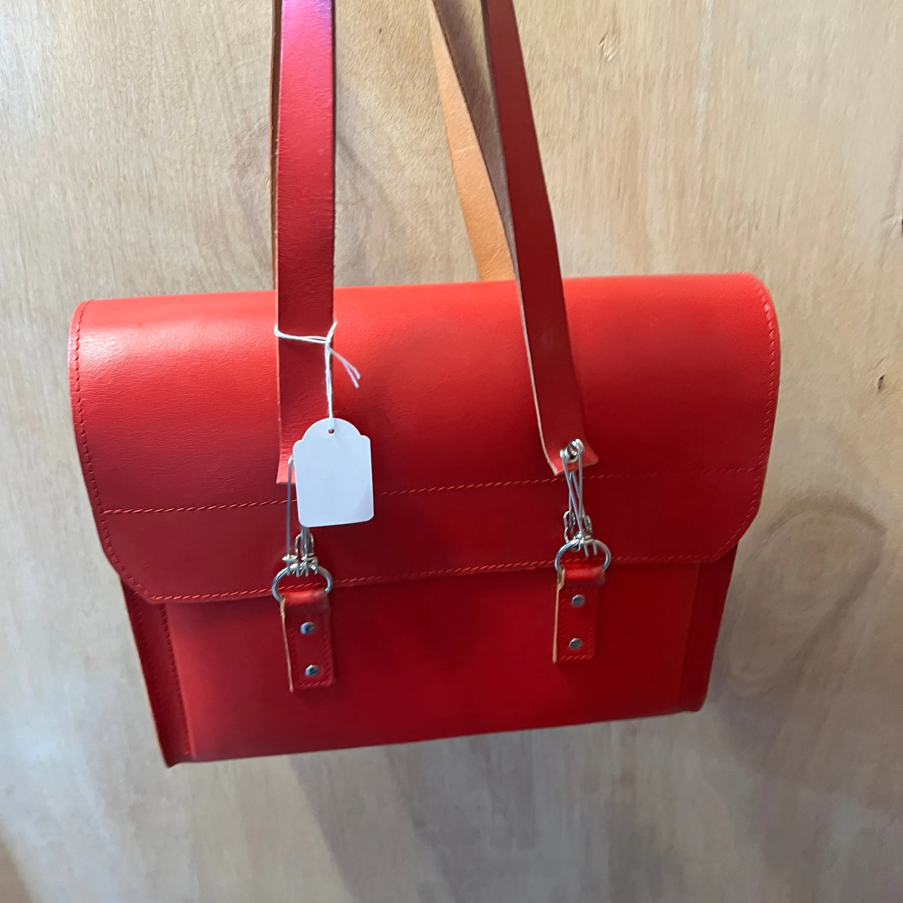 COMME DES GARCONS leather satchel