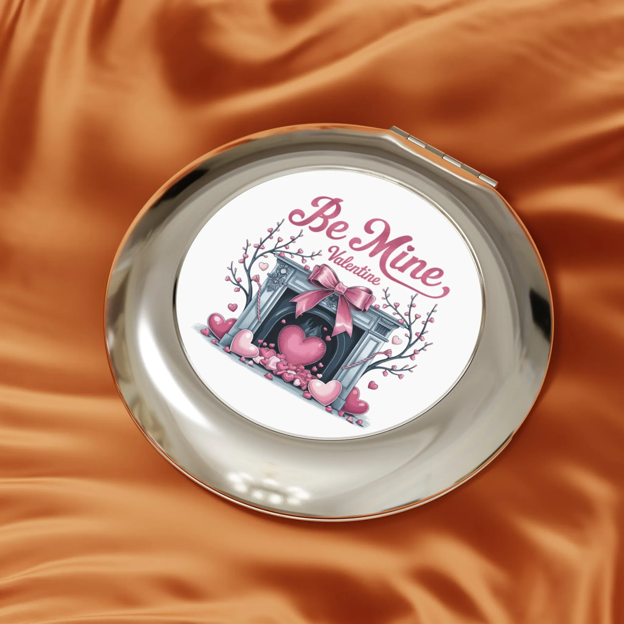 Compact Travel Mirror - Be Mine Valentine