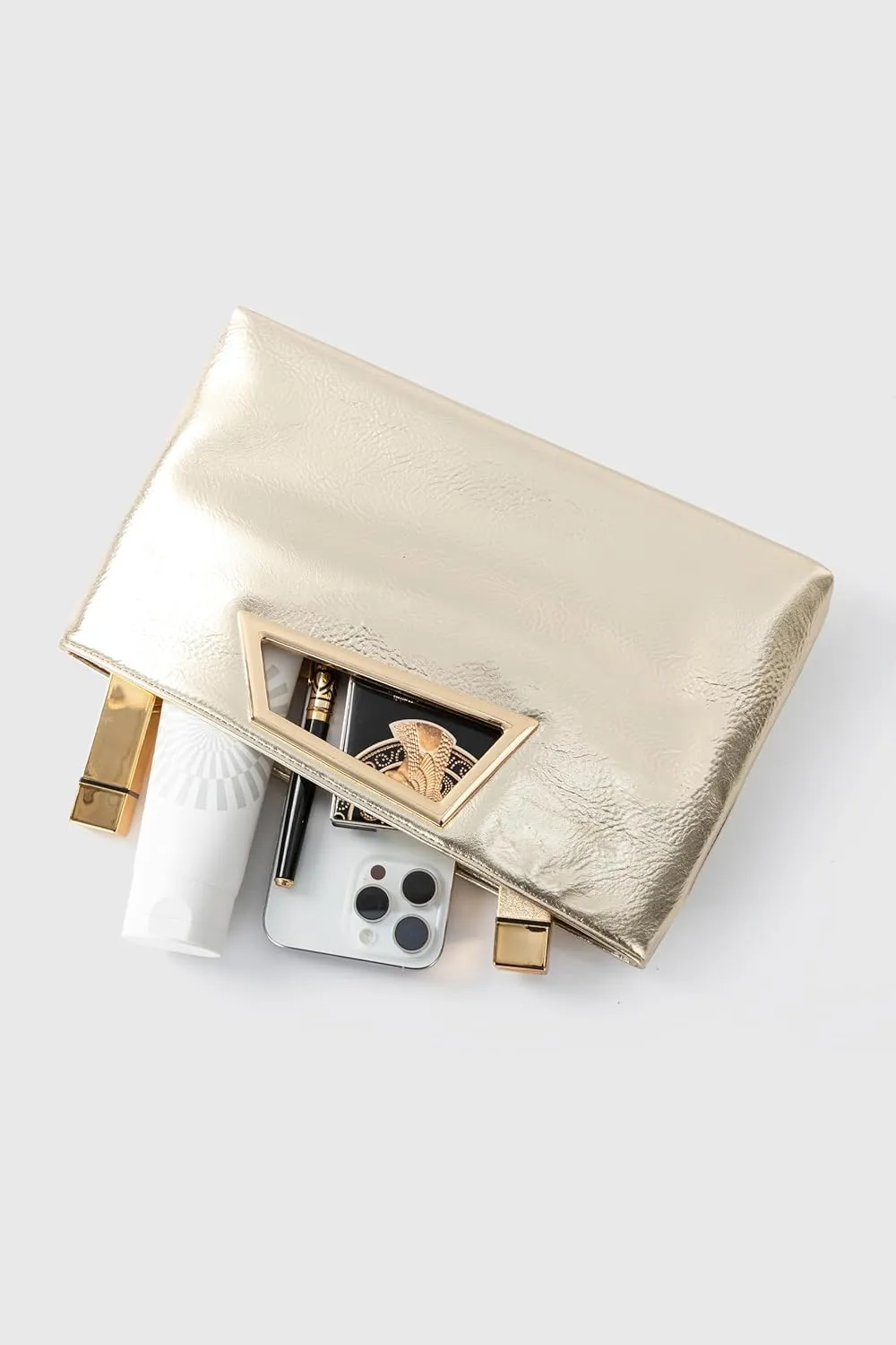 Coucoland Clutch Purse for Women - Evening Bags PU Leather Glitter Fashion Purse Handbag for Wedding Party Daily