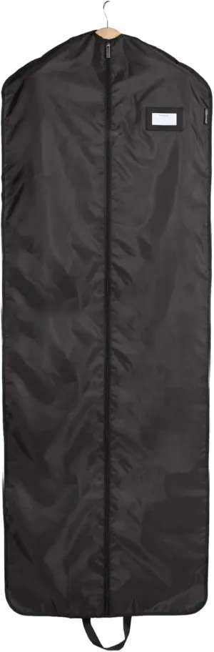 Covermates Keepsakes Garment Bag Set - Premium Polyester - Full Length Zipper - ID Window - Carrying Handles - Closet Storage, Black
