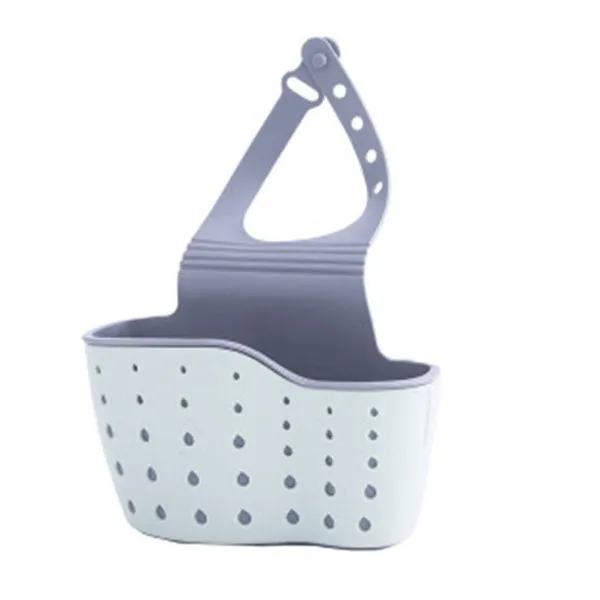 Creative Kitchen Drain Holder Rubber Sponge Storage Rack Basket Wash Cloth Organizer Bathroom Toilet Soap Shelf
