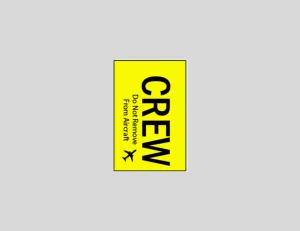 Crew Luggage Tag