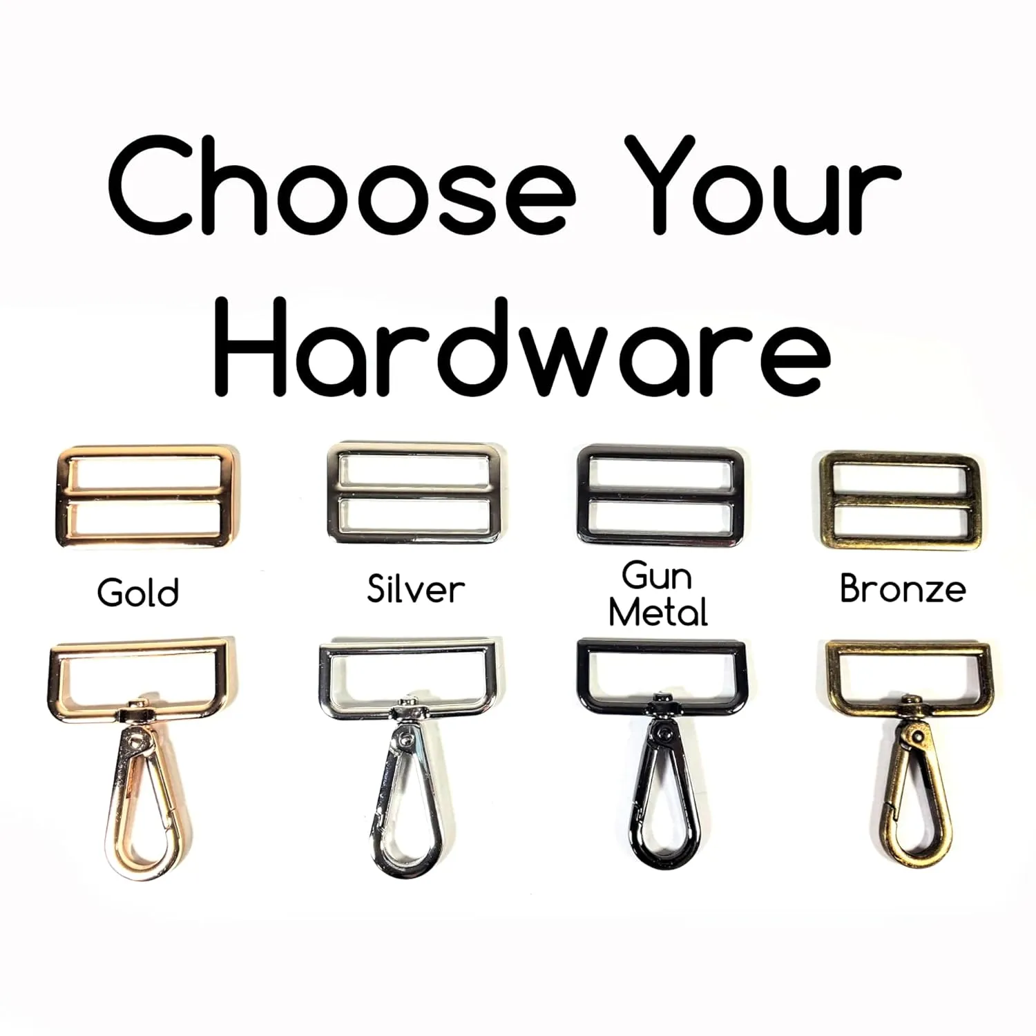 Cross Body Wave Guitar Style Bag Strap -Japanese Wave Guitar Style Bag Strap - Custom Hardware Color- Adjustable -Double Padded-Durable- (1.5" Width, Gun Metal(Black))