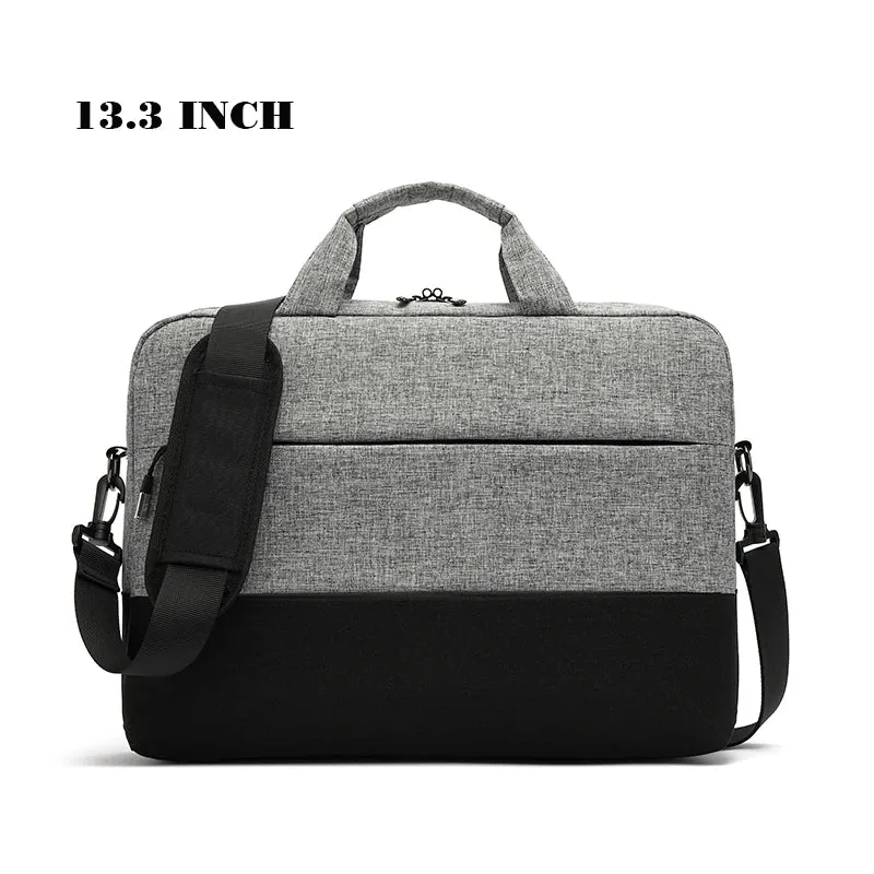 custom logo bag Men's Handbags Women's bag Laptop bag Sleeve Case Protective Shoulder Bag  briefcases for documents messengerbag