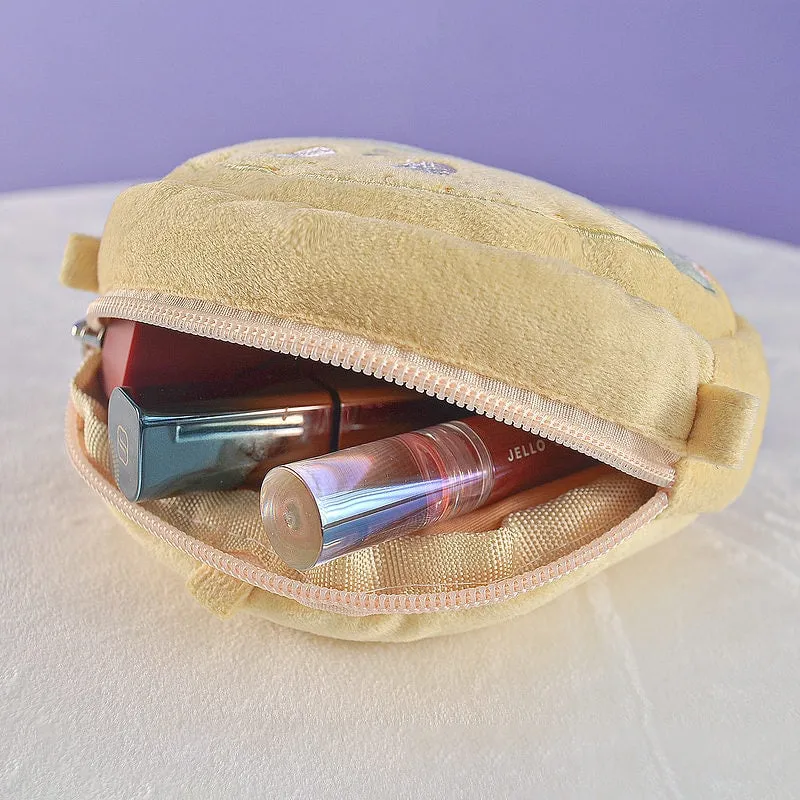 Cute Hamburger Crossbody Coin Purse