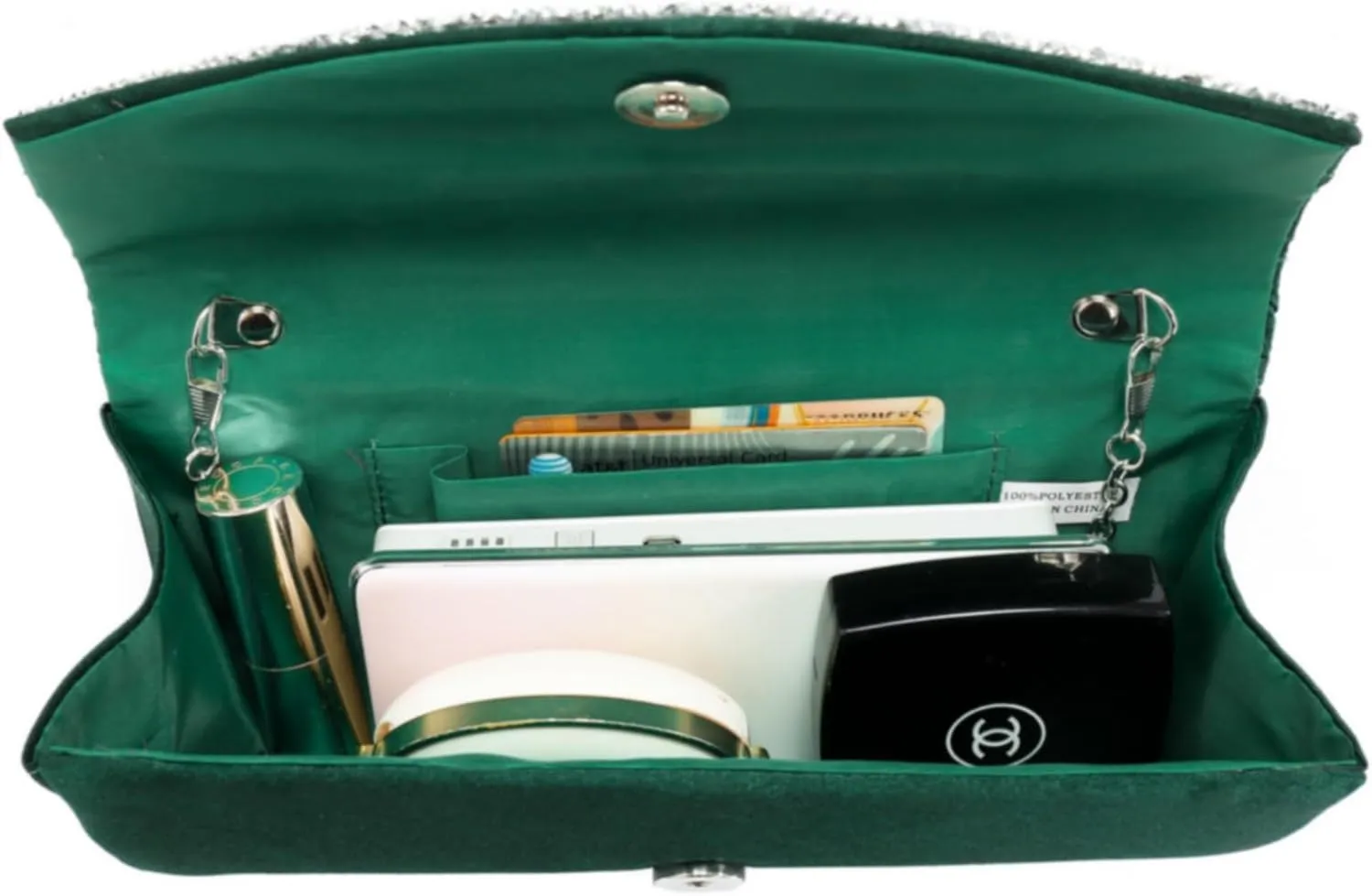 Dasein Clutch Purses for Women Evening Bags Formal Clutches with Rhinestones for Wedding Party Prom Dressy Purse
