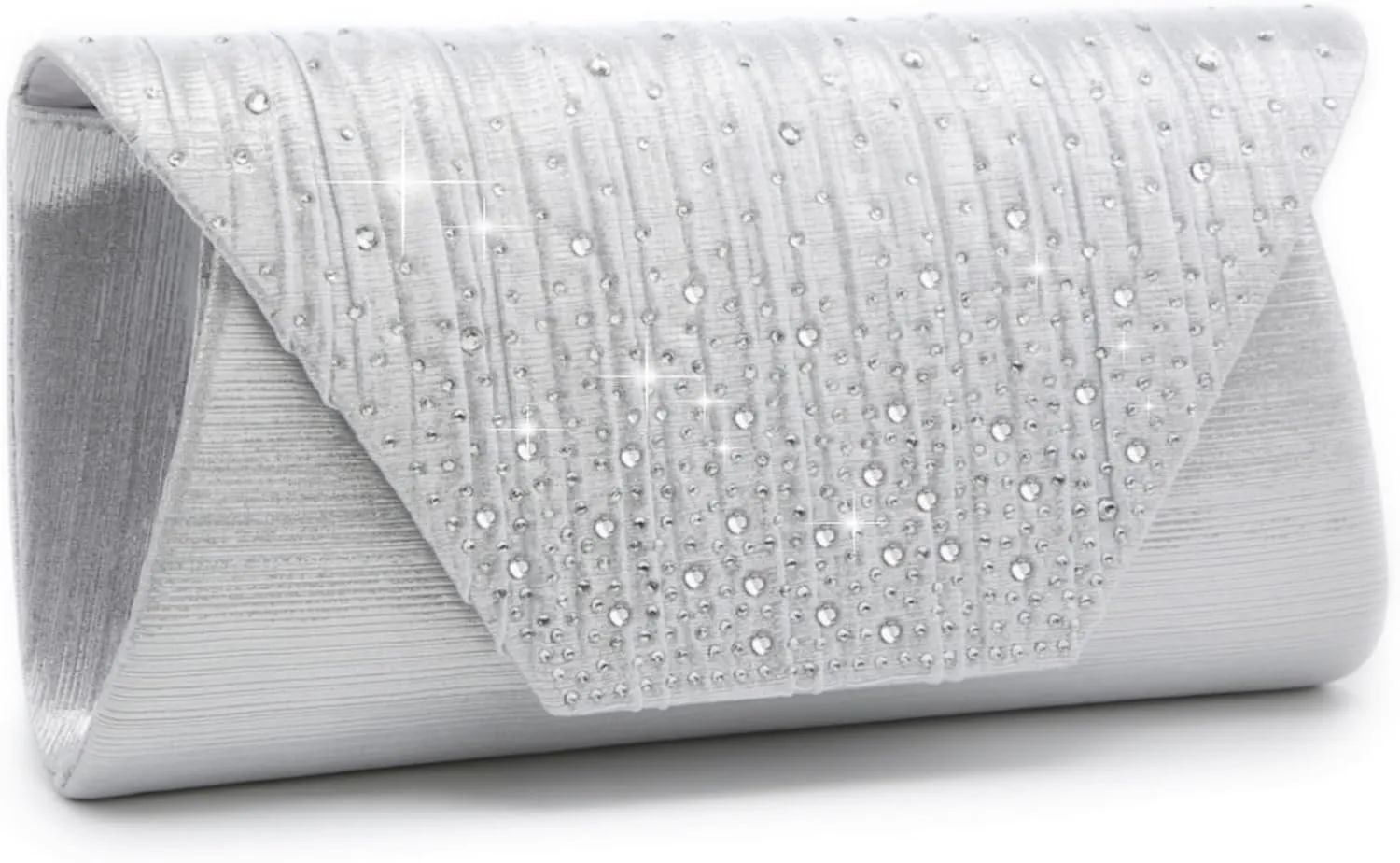 Dasein Women Evening Bags Wedding Purses Handbags Party Clutches Cocktail Prom Formal Clutch with Glitter Rhinestones