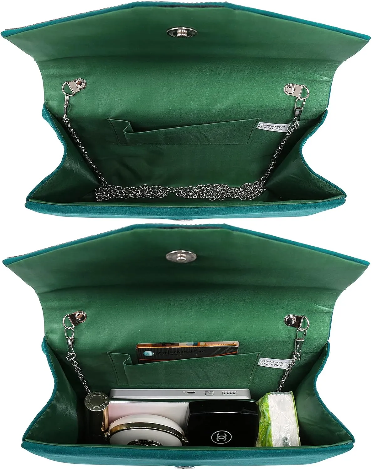 Dasein Women's Evening Bags Formal Party Clutches Wedding Purses Cocktail Prom Handbags