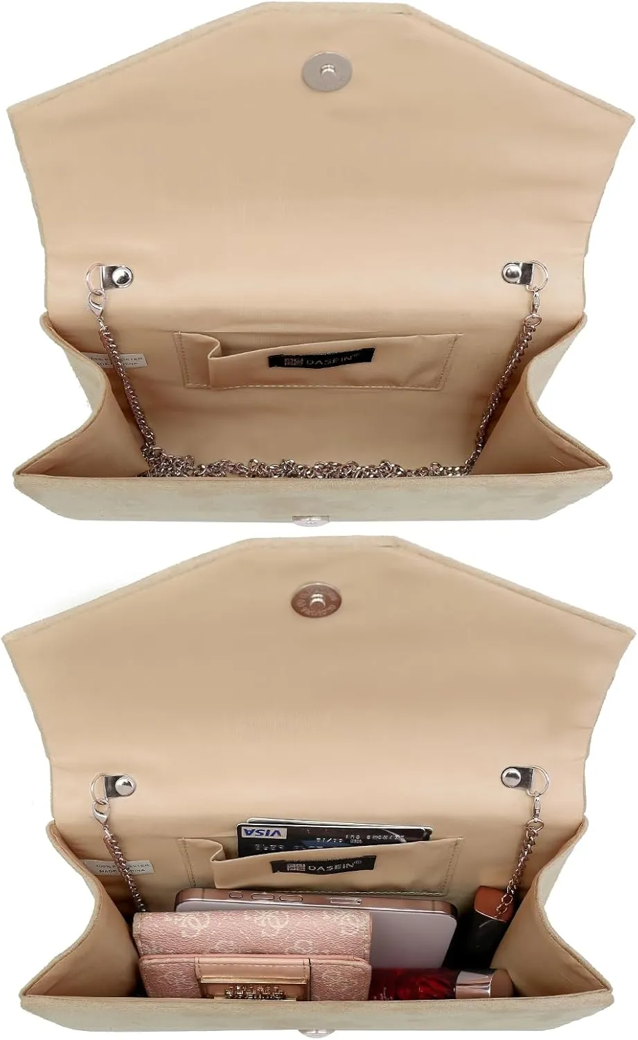 Dasein Women's Evening Bags Formal Party Clutches Wedding Purses Cocktail Prom Handbags