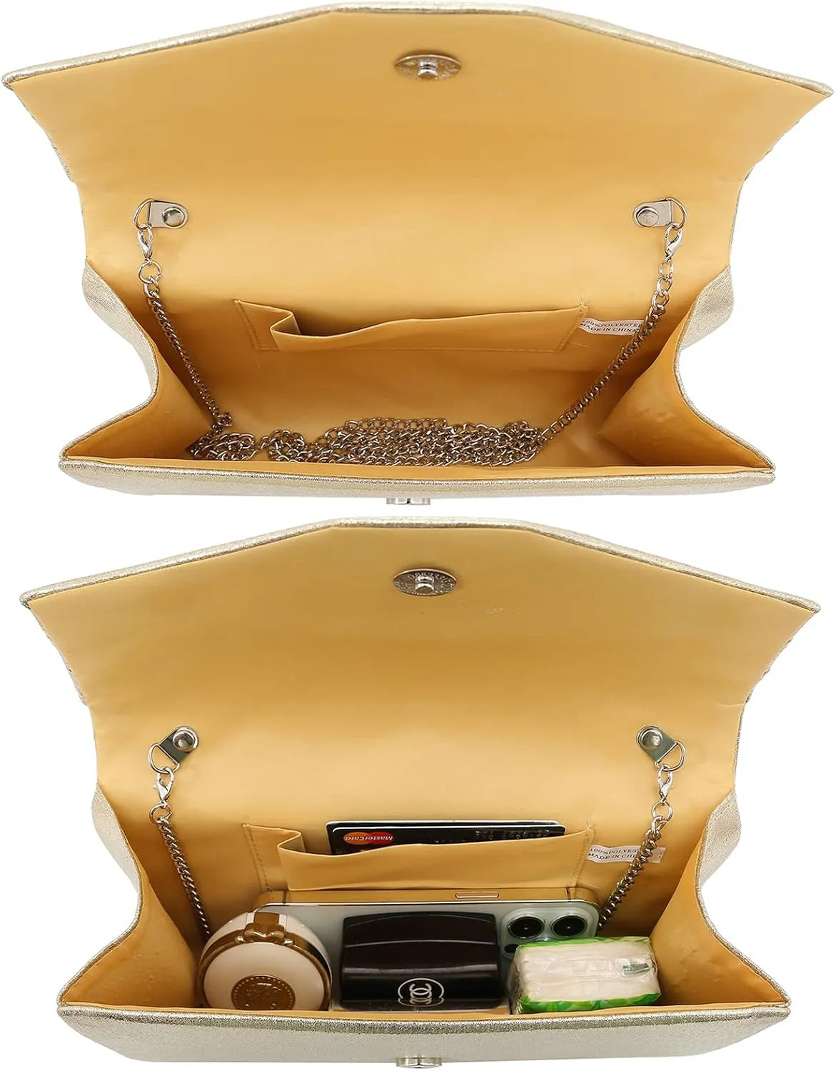 Dasein Women's Evening Bags Formal Party Clutches Wedding Purses Cocktail Prom Handbags