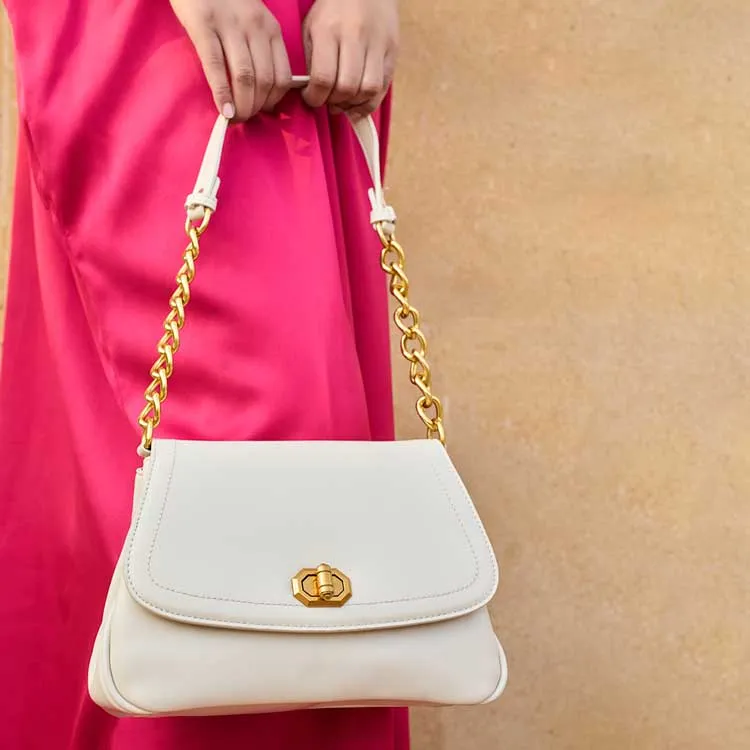 Dazzle By Sarah - Onyx (White) Cross Body Bags