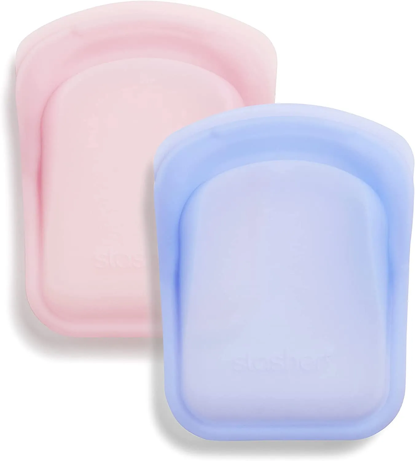 DE  Platinum Silicone Food Grade Reusable Storage Bag, Mojave (Bundle 4-Pack Large) | Reduce Single-Use Plastic | Cook, Store, Sous Vide, or Freeze | Leakproof, Dishwasher-Safe, Eco-friendly