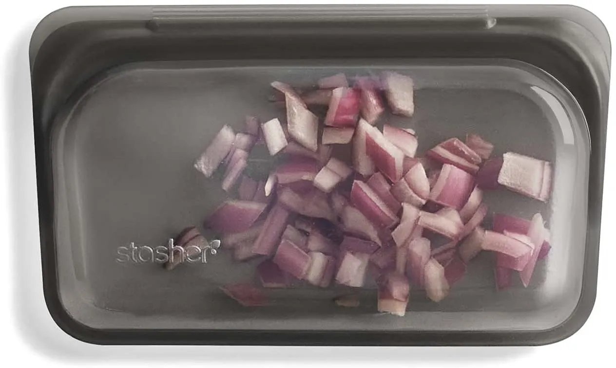 DE  Platinum Silicone Food Grade Reusable Storage Bag, Mojave (Bundle 4-Pack Large) | Reduce Single-Use Plastic | Cook, Store, Sous Vide, or Freeze | Leakproof, Dishwasher-Safe, Eco-friendly