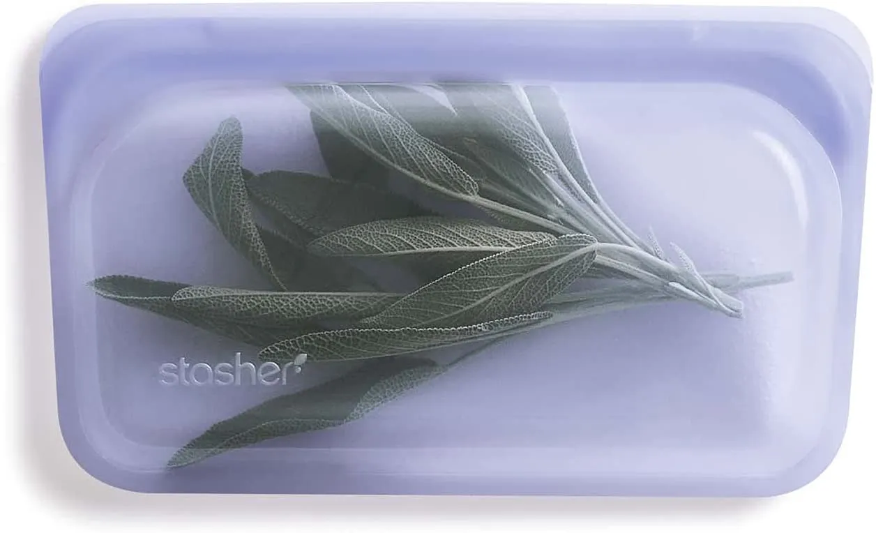DE  Platinum Silicone Food Grade Reusable Storage Bag, Mojave (Bundle 4-Pack Large) | Reduce Single-Use Plastic | Cook, Store, Sous Vide, or Freeze | Leakproof, Dishwasher-Safe, Eco-friendly