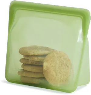 DE  Platinum Silicone Food Grade Reusable Storage Bag, Mojave (Bundle 4-Pack Large) | Reduce Single-Use Plastic | Cook, Store, Sous Vide, or Freeze | Leakproof, Dishwasher-Safe, Eco-friendly