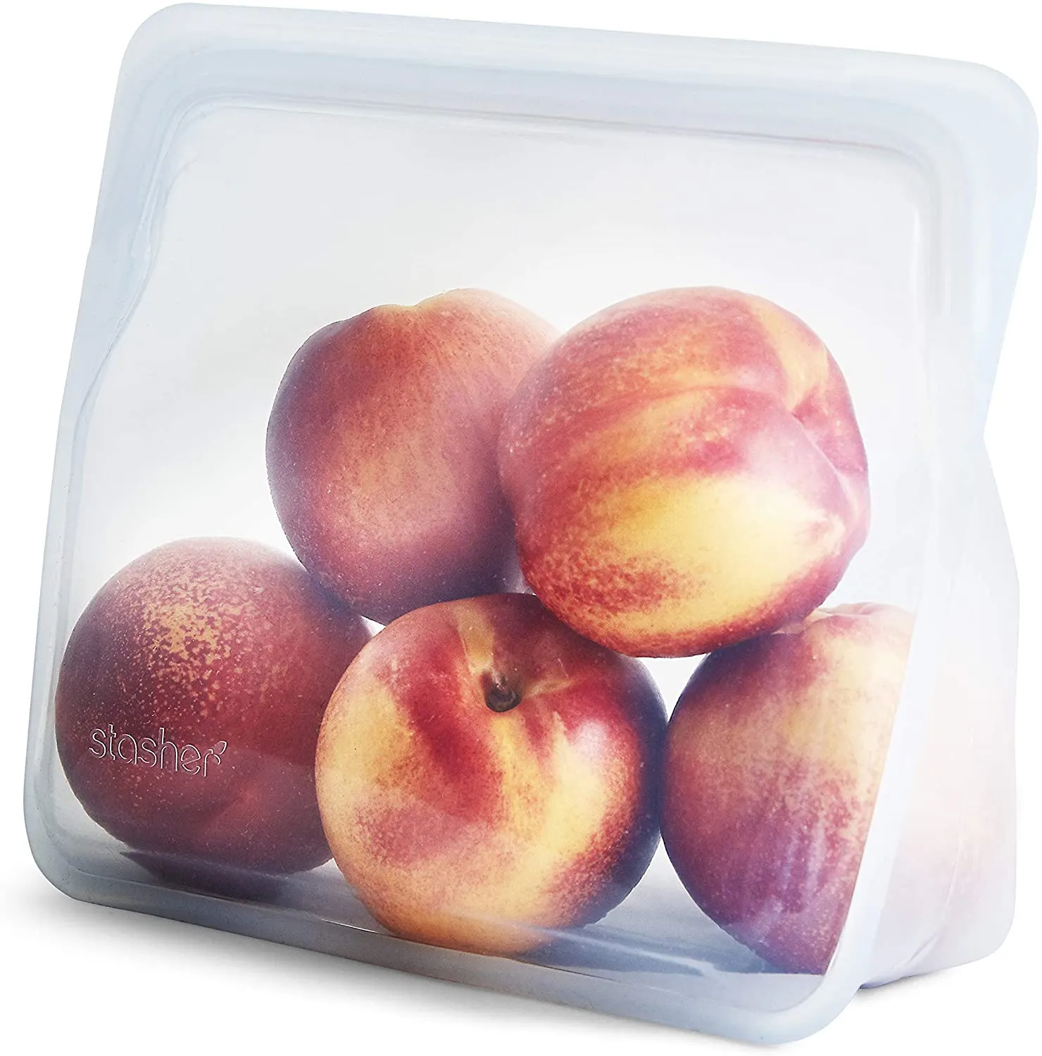 DE  Platinum Silicone Food Grade Reusable Storage Bag, Mojave (Bundle 4-Pack Large) | Reduce Single-Use Plastic | Cook, Store, Sous Vide, or Freeze | Leakproof, Dishwasher-Safe, Eco-friendly