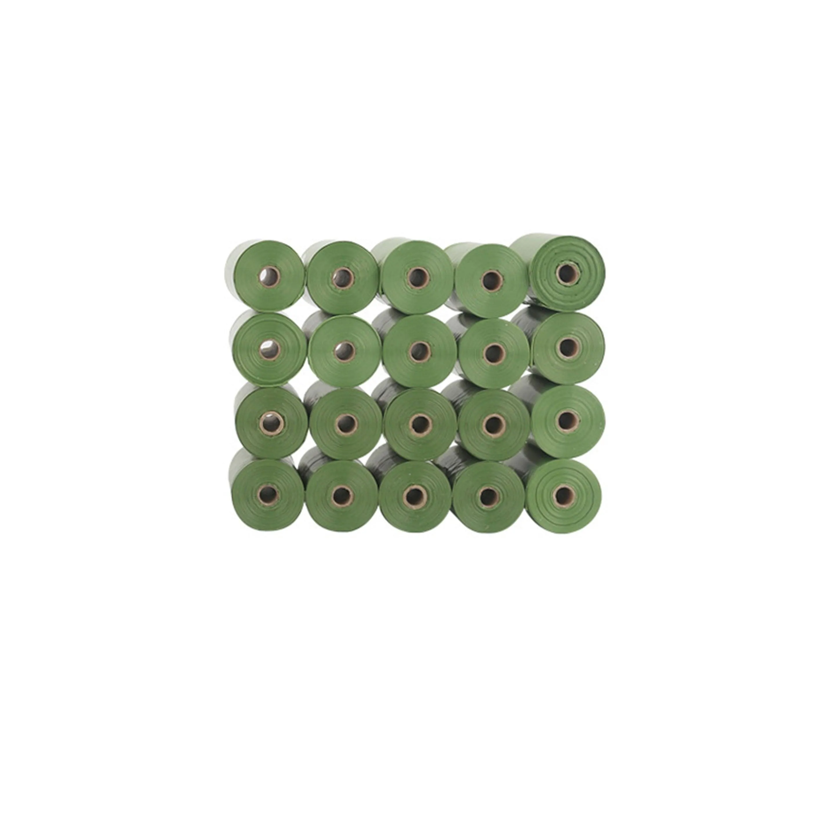 Degradable Pet Waste Bags Green 4 Rolls 1 Dispenser