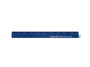 Dentcraft Aluminum Interchangeable Tip Holder - Holds Up to 20 Tips