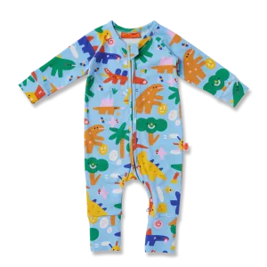 Dino Days Long Sleeve Romper