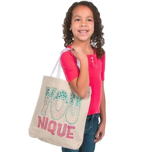 DIY Large Canvas Tote Bags  (12 Pack)