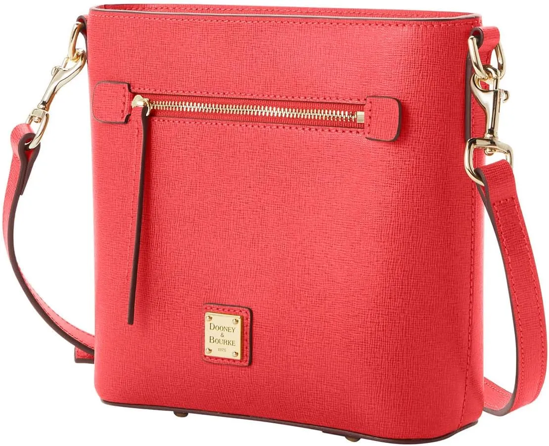 Dooney & Bourke Handbags for Women, Saffiano Leather Small Crossbody Bags for Women