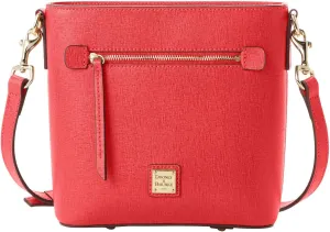 Dooney & Bourke Handbags for Women, Saffiano Leather Small Crossbody Bags for Women