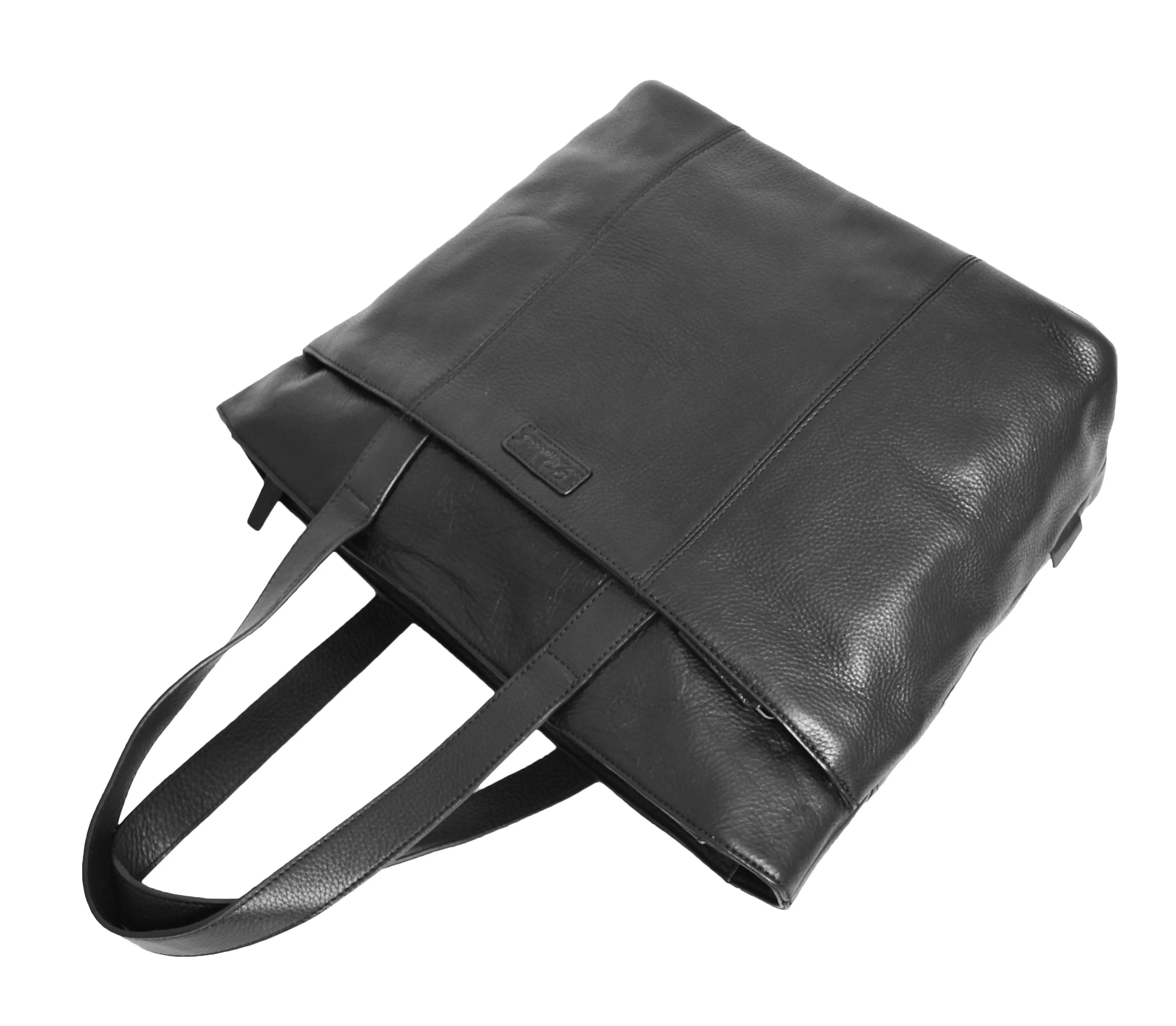 DR288 Women’s Genuine Black Leather Shoulder Bag