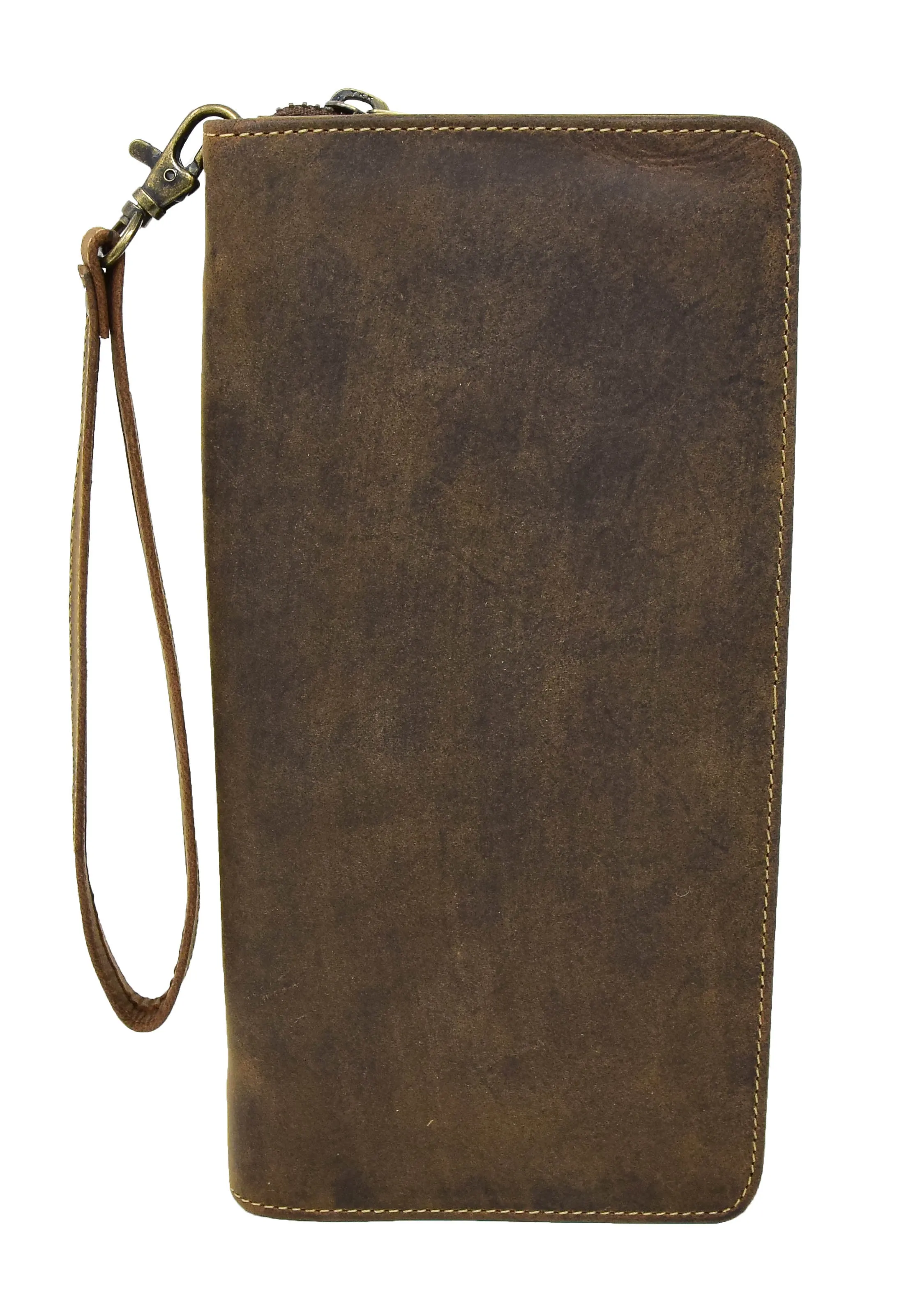 DR405 Vintage Leather Travel Documents Wallet Tan