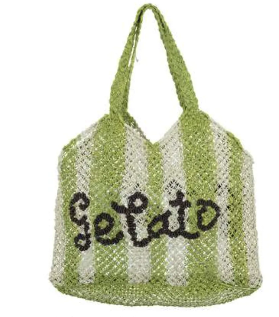 DREW BAG - GELATO - LIME/NATURAL/BROWN- THE JACKSONS