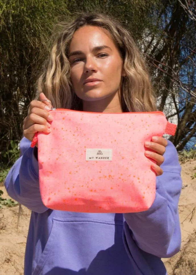 Drops Coral <tc>Toiletry Bag</tc>/Women's Shoulder Bag