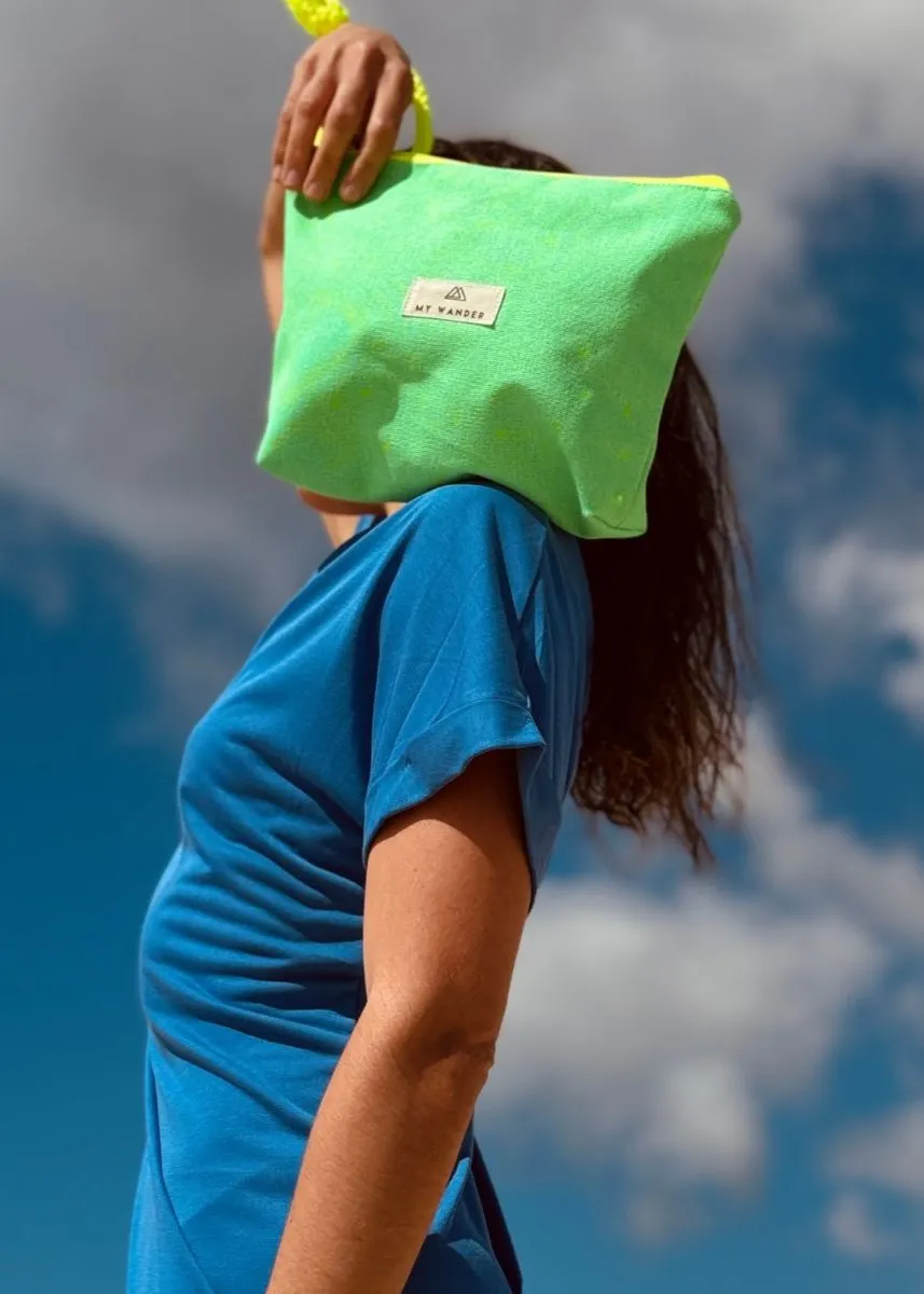 Drops Green <tc>Toiletry Bag</tc>/Women's Shoulder Bag