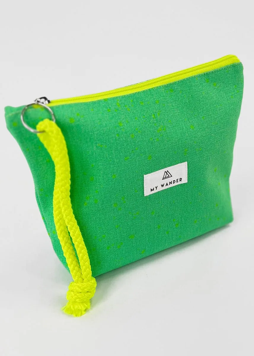 Drops Green <tc>Toiletry Bag</tc>/Women's Shoulder Bag