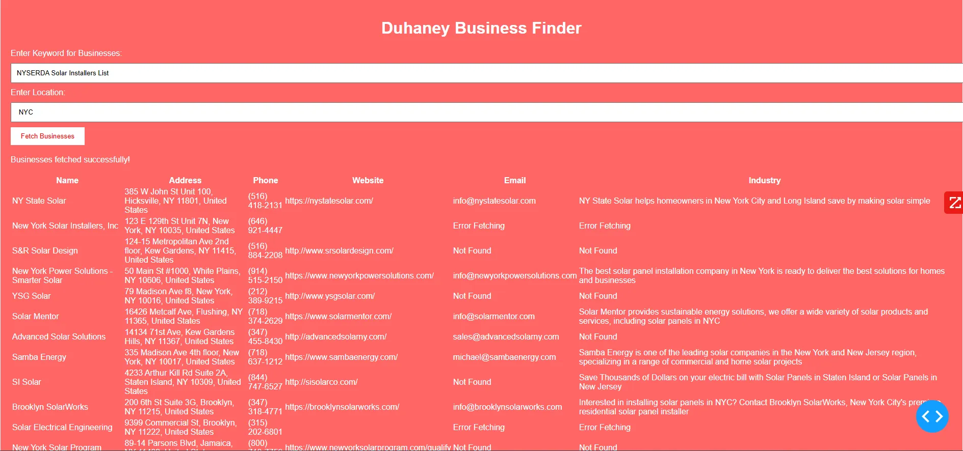 💰Duhaney Leads Well – Real Estate Owner Finder (The Well)