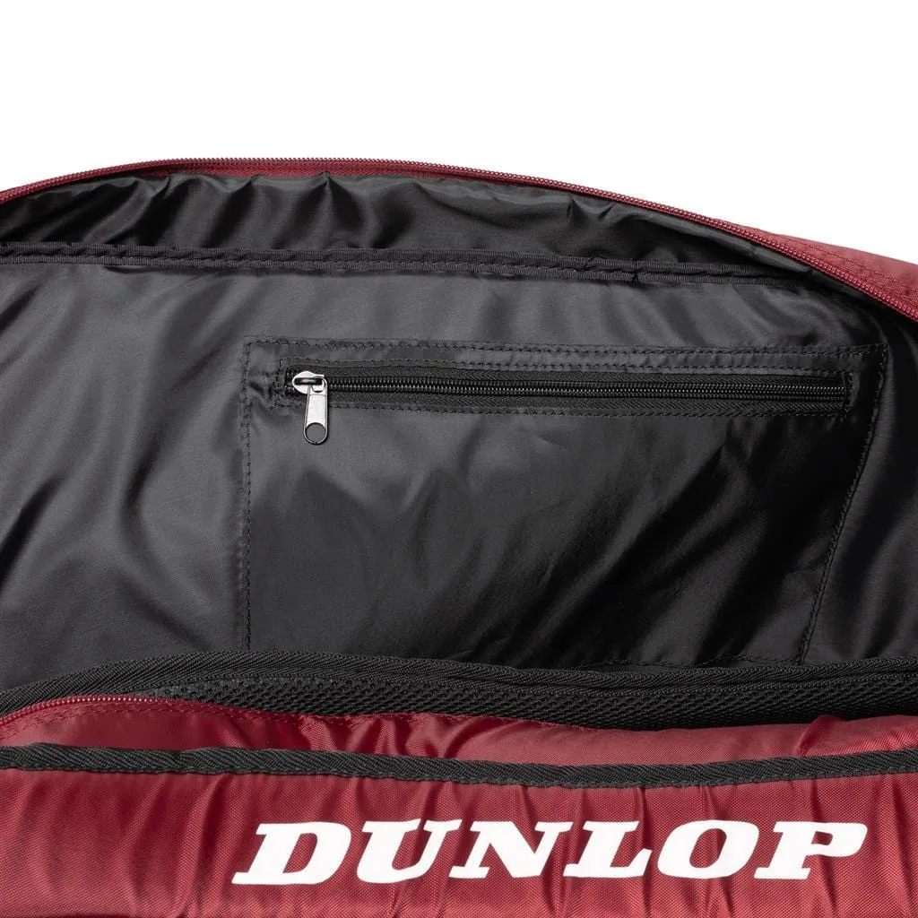 Dunlop CX Club 10 Tennis Racket Bag - Black / Red