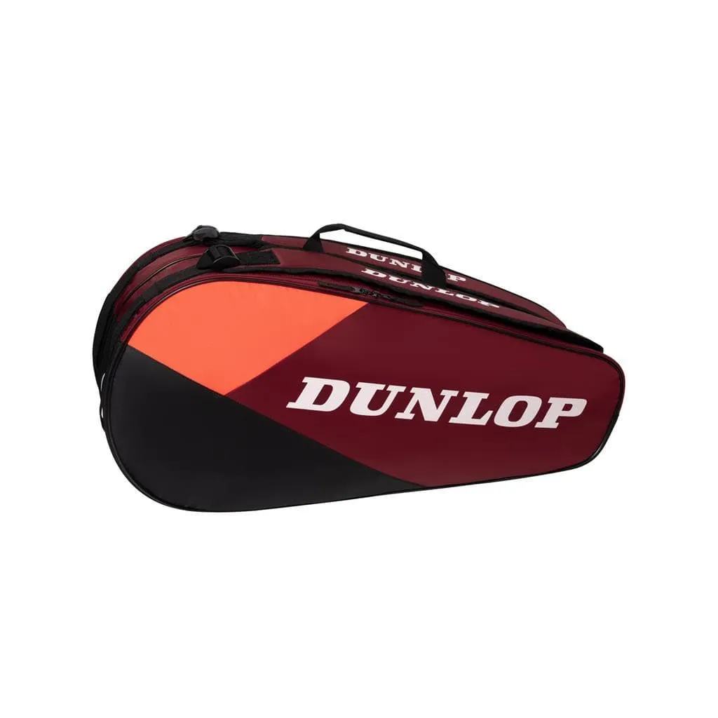 Dunlop CX Club 6 Tennis Racket Bag - Black / Red