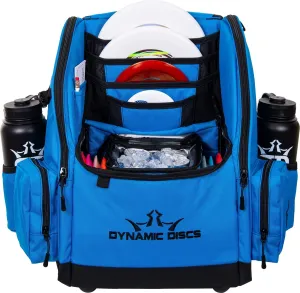 Dynamic Discs Commander Backpack Disc Golf Bag | 20 Disc Capacity | Two Deep Storage Pockets | Two Water Bottle Holders | Frisbee Disc Golf Backpack Bag