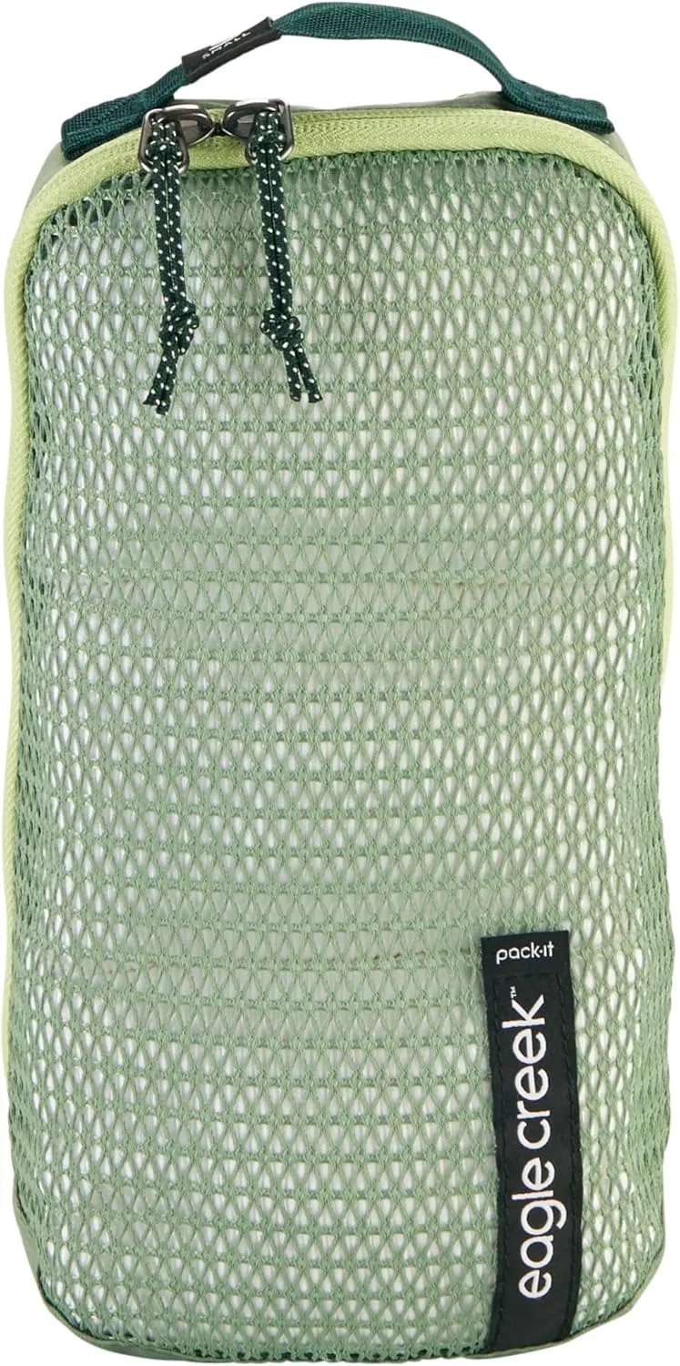 Eagle Creek Pack-It Reveal Slim Cube Organizer Bag, Mossy Green - Small